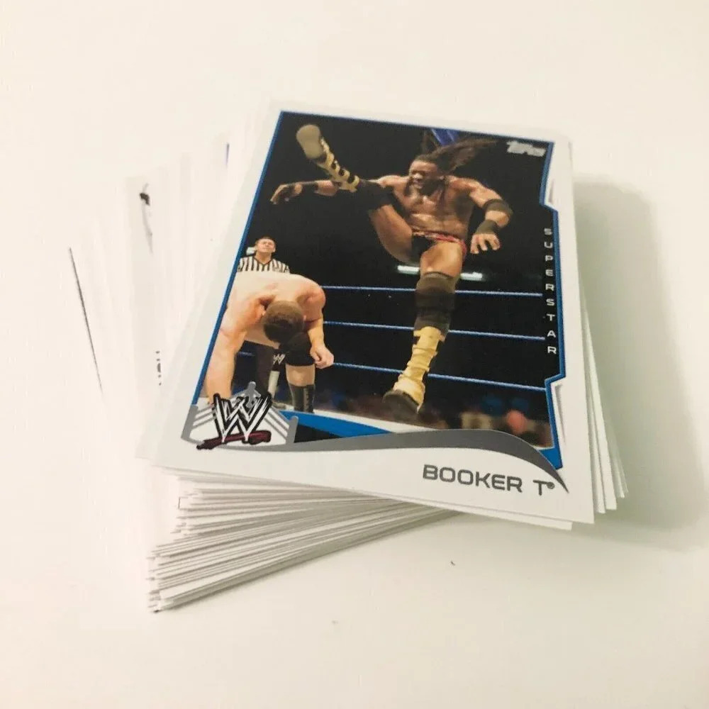 2014 WWE Topps Lot of 68 Wrestling Cards Superstar Legend Diva
